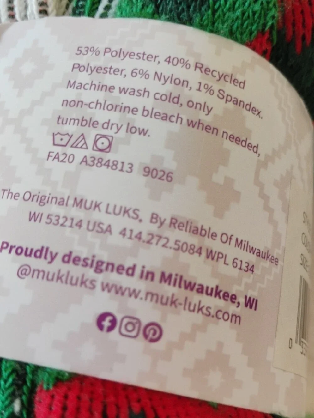 Muk Luks cozy knit